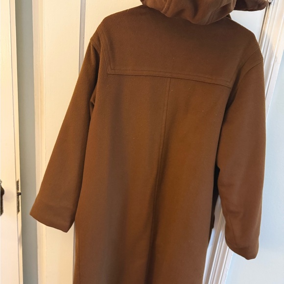 Vintage L.L. Bean Brown Toggle Coat woman’s 6 - Picture 7 of 7